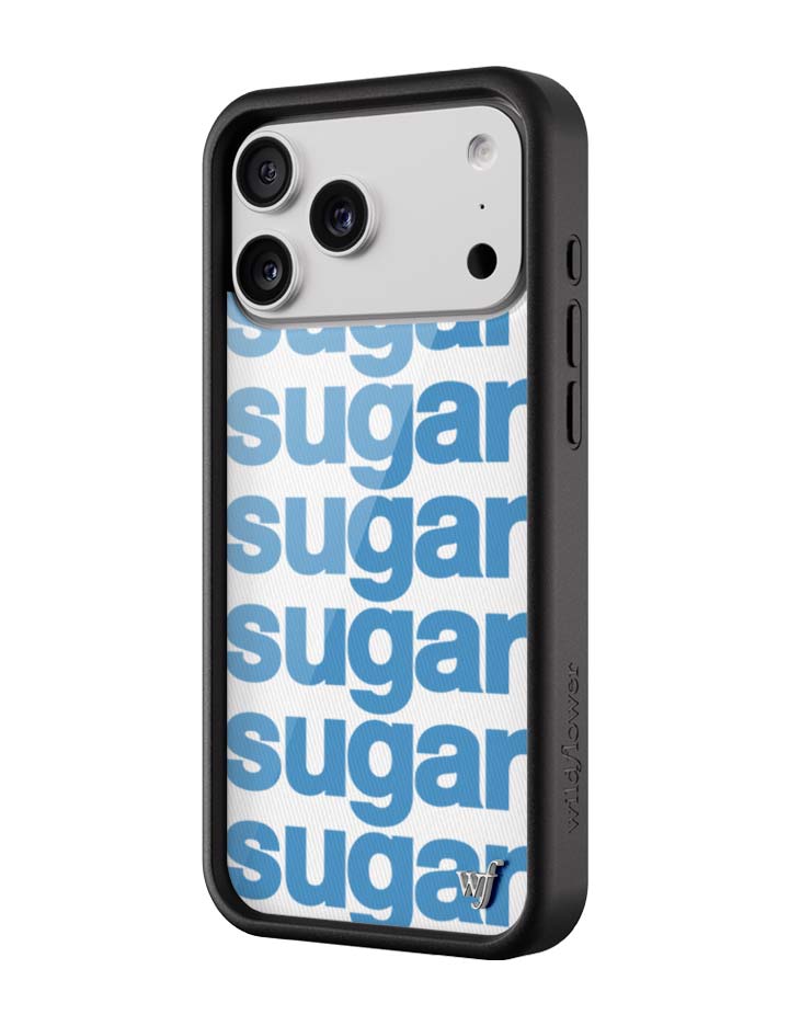 Wildflower iPhone case 17 Pro Max Ashley Williams Sugar Packet Blue Cute