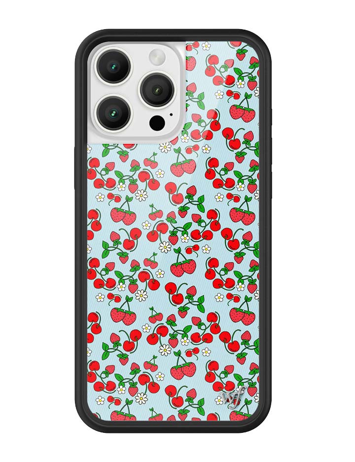 Wildflower iPhone case 16 Pro Max Baby Berries Fruit Cute