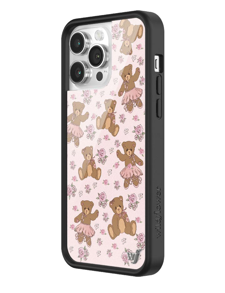 Wildflower Beary Ballet iPhone 14 Pro Max Case