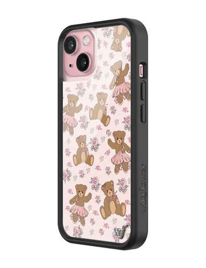 wildflower bear-y ballet iphone 15 case