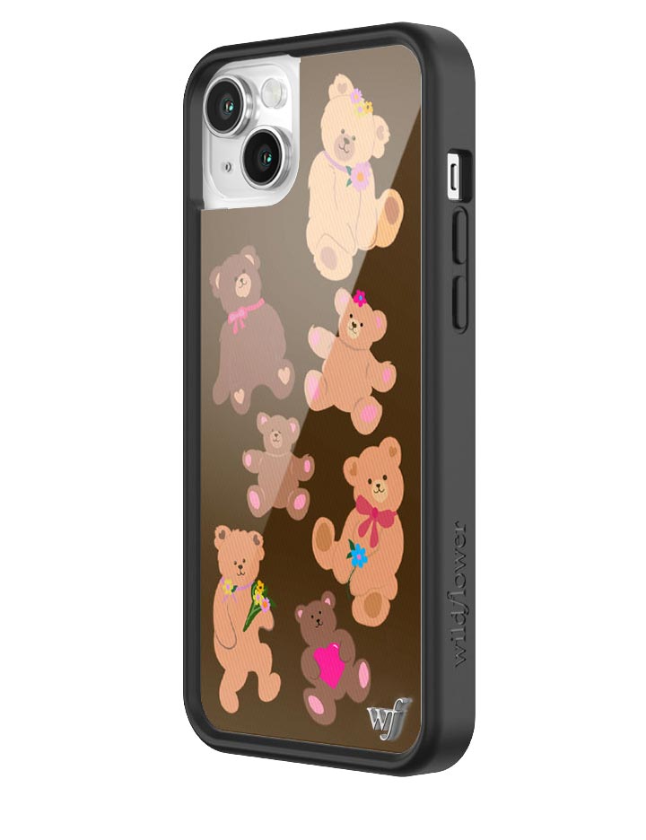 Wildflower Beary Cute iPhone 14 Plus Case