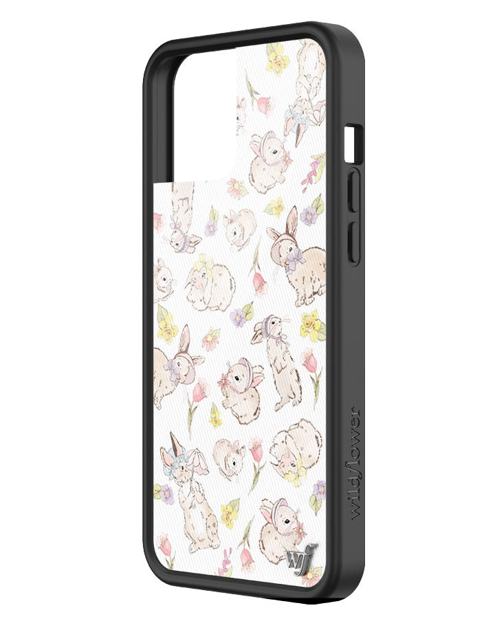 Wildflower Bunnies In Bonnets iPhone 12 Pro Max Case