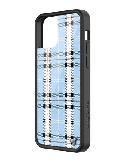 Wildflower Plaid | Blue iPhone 12 12 Pro Case