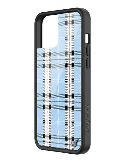 Wildflower Plaid | Blue iPhone 12 Pro Max Case