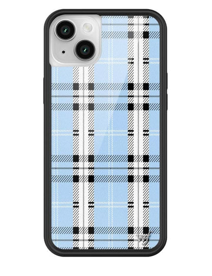 Wildflower Plaid | Blue iPhone 14 Plus Case