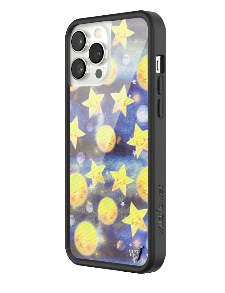 wildflower-iphone-case-13-pro-max-celestial-dreaming-moon-stars-blue-yellow-white-sweet-universe-fashion