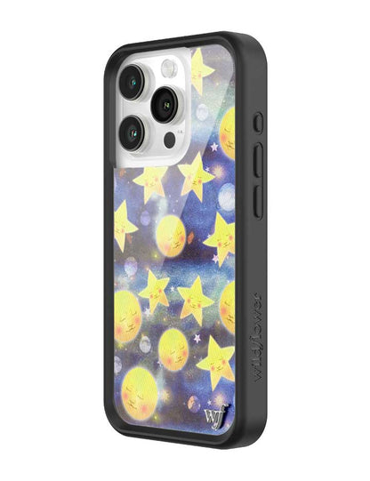 wildflower-iphone-case-15-pro-celestial-dreaming-moon-stars-blue-yellow-white-sweet-universe-fashion