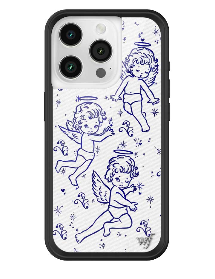 Wildflower Cherubs iPhone 15 Pro Case