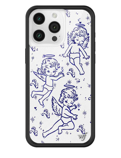 Wildflower Cherubs iPhone 15 Pro Max Case