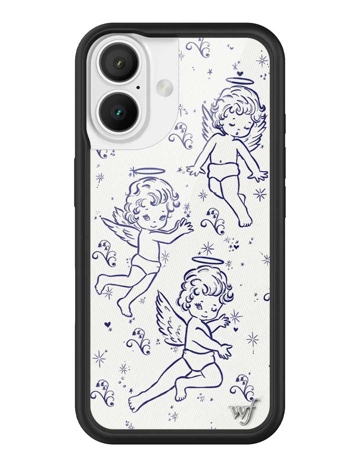 Wildflower Cherubs iPhone 16 Case