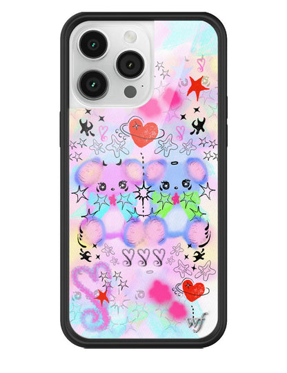 Wildflower Cotton Candy Teddies iPhone 14 Pro Max Case