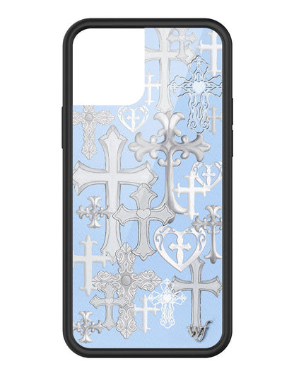 Wildflower Cross Girl iPhone 12 Pro Case