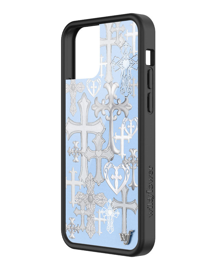 Wildflower Cross Girl iPhone 12 Pro Case