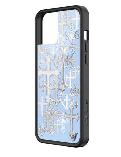 Wildflower Cross Girl iPhone 12 Pro Max Case