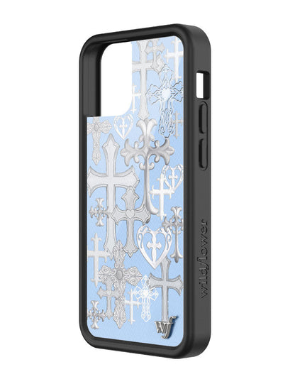 Wildflower Cross Girl iPhone 13 Mini Case