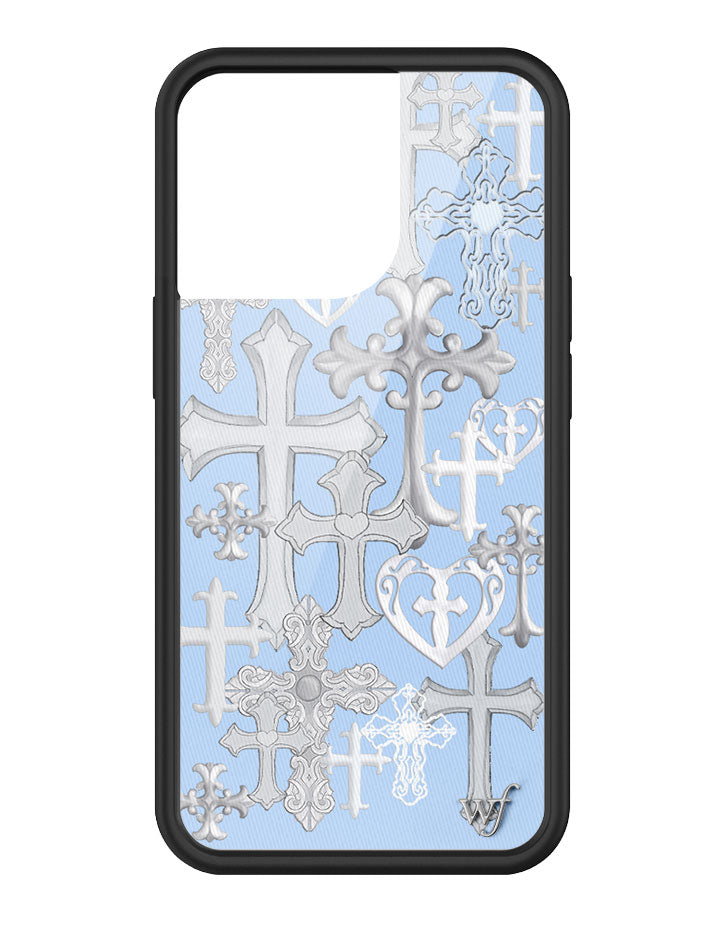 Wildflower Cross Girl iPhone 13 Pro Case