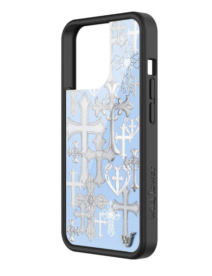 Wildflower Cross Girl iPhone 13 Pro Case