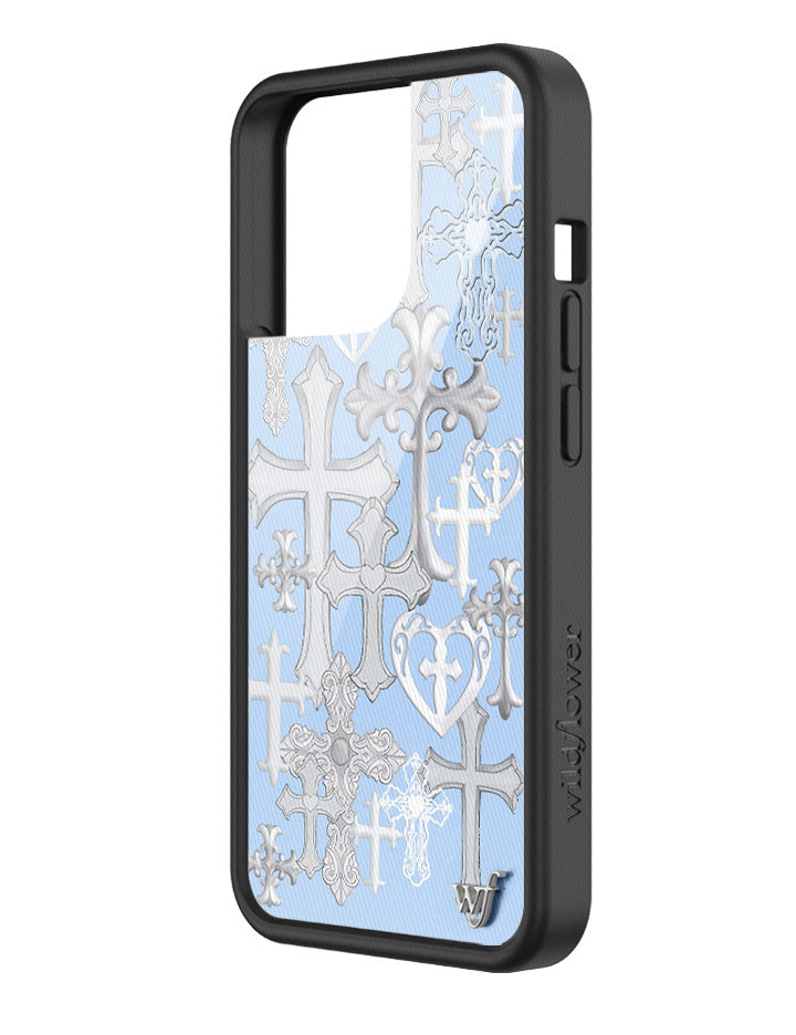 Wildflower Cross Girl iPhone 13 Pro Case