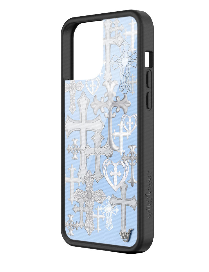 Wildflower Cross Girl iPhone 13 Pro Max Case