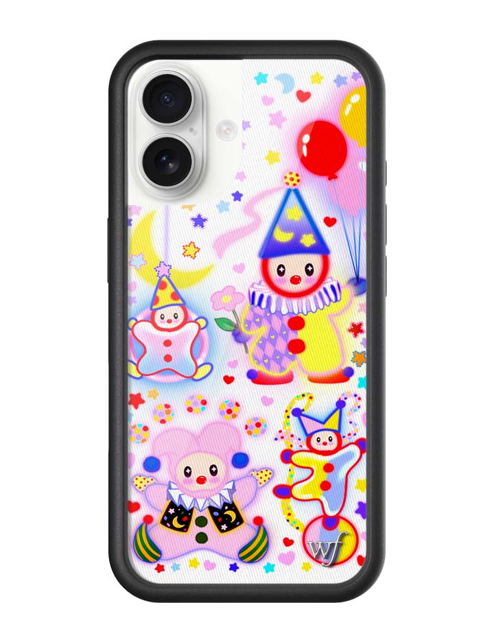 Wildflower iPhone case 17 Clown Around Red Cute