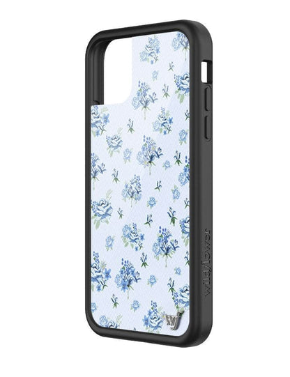 Wildflower Forget Me Not Floral iPhone 11 Case