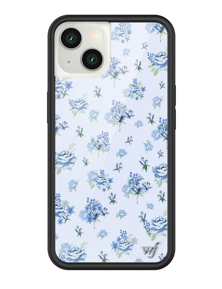 Wildflower Forget Me Not Floral iPhone 13 Case