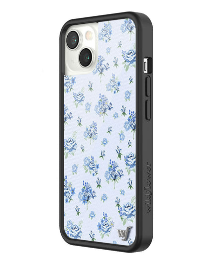 Wildflower Forget Me Not Floral iPhone 13 Case