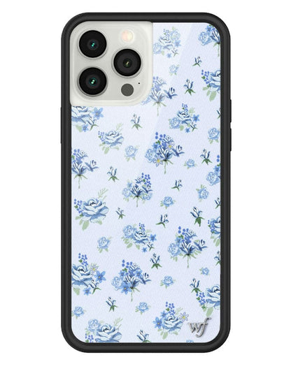 Wildflower Forget Me Not Floral iPhone 13 Pro Max Case