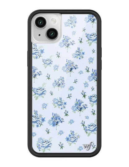 Wildflower Forget Me Not Floral iPhone 14 Case