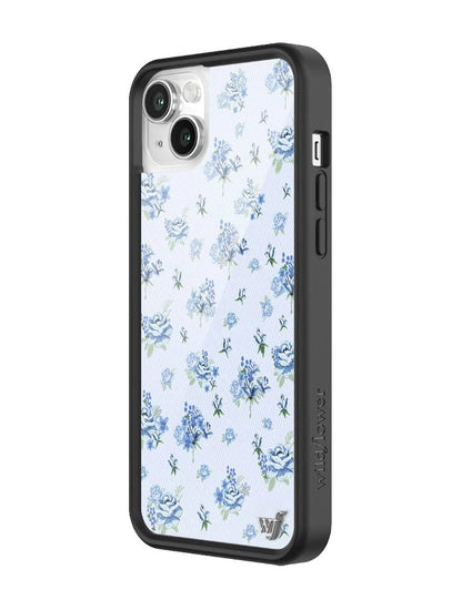 Wildflower Forget Me Not Floral iPhone 14 Case