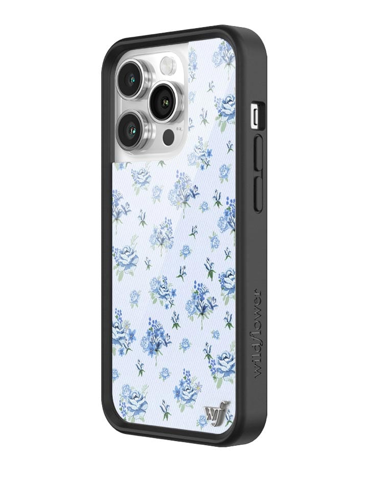 Wildflower Forget Me Not Floral iPhone 14 Pro Case