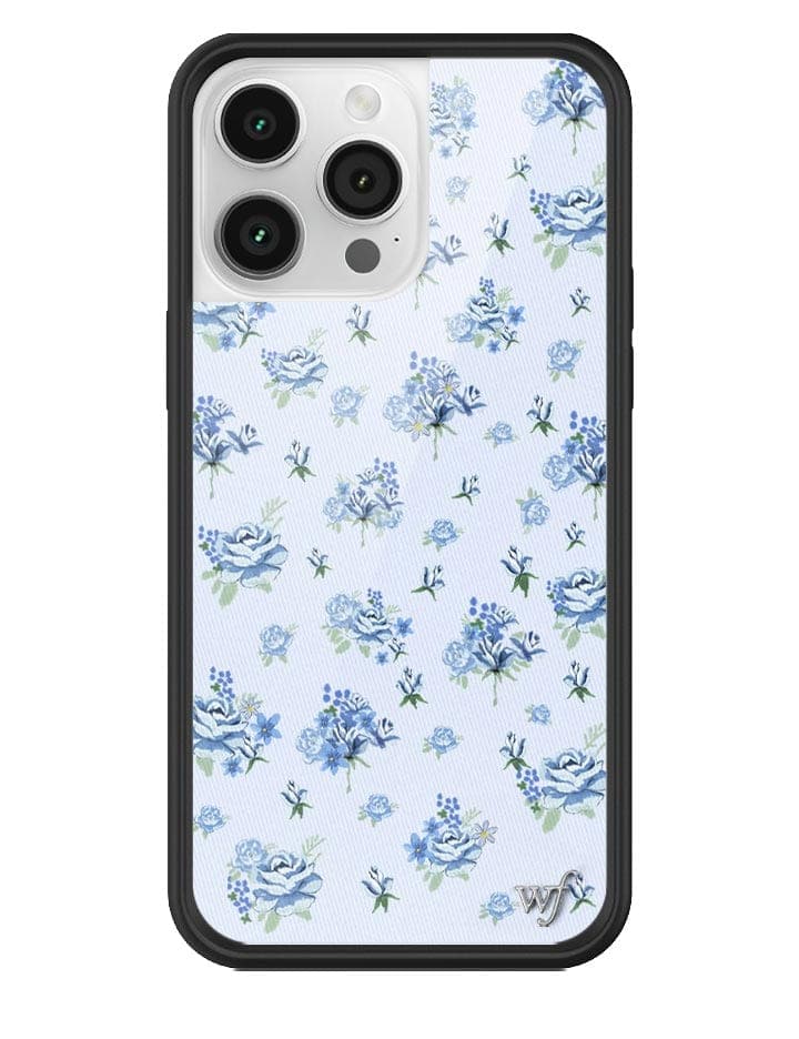 Wildflower Forget Me Not Floral iPhone 14 Pro Max Case