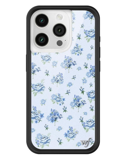 Wildflower Forget Me Not Floral iPhone 15 Pro Case