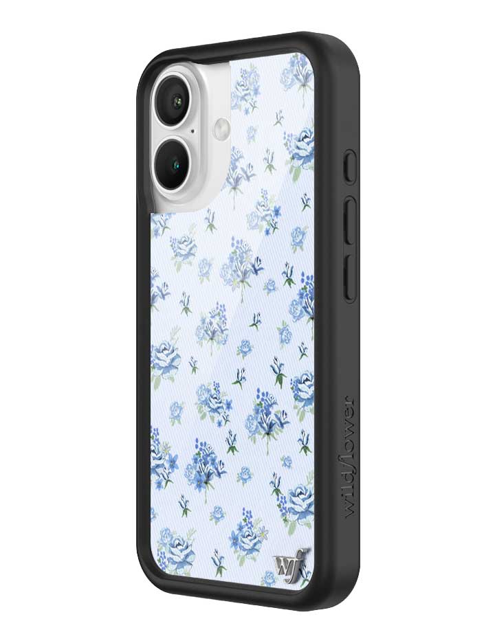 Wildflower Forget Me Not Floral iPhone 16 Case