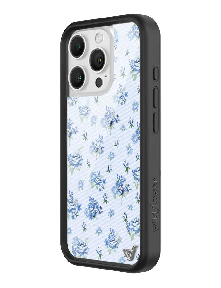 Wildflower Forget Me Not Floral iPhone 16 Pro Case