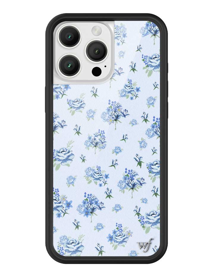 Wildflower Forget Me Not Floral iPhone 16 Pro Max Case