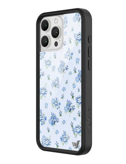 Wildflower Forget Me Not Floral iPhone 16 Pro Max Case