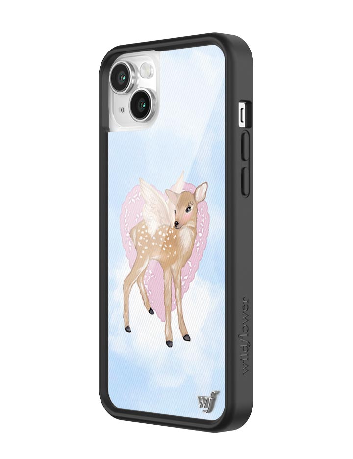 Wildflower Fawn Angel iPhone 14 Case