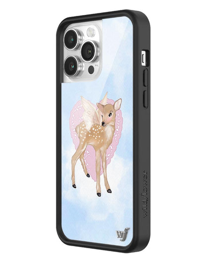 Wildflower Fawn Angel iPhone 14 Pro Max Case