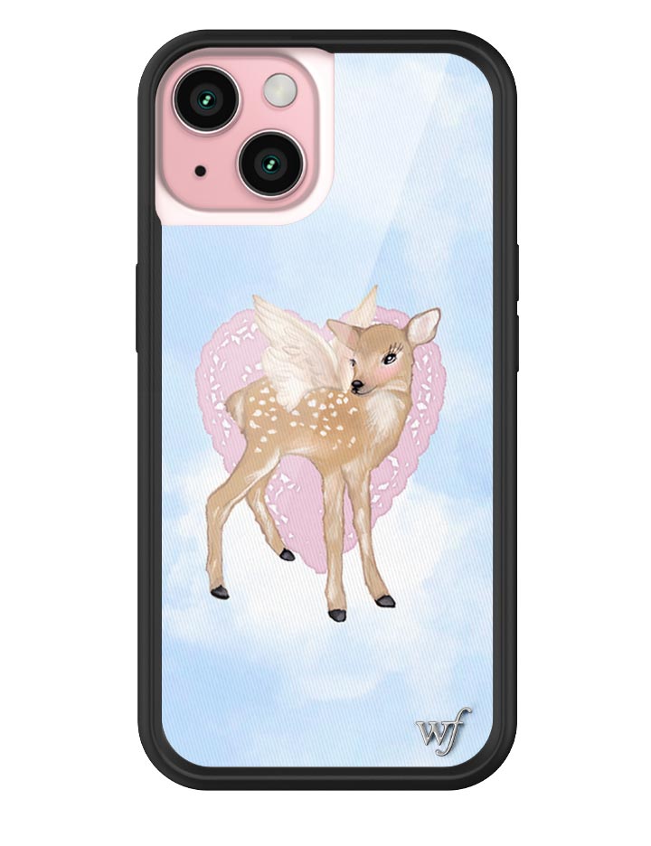 Wildflower Fawn Angel iPhone 15 Case