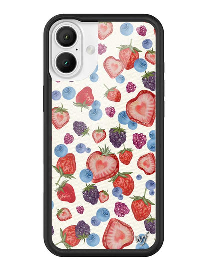 Wildflower Fruit Tart iPhone 16 Plus Case