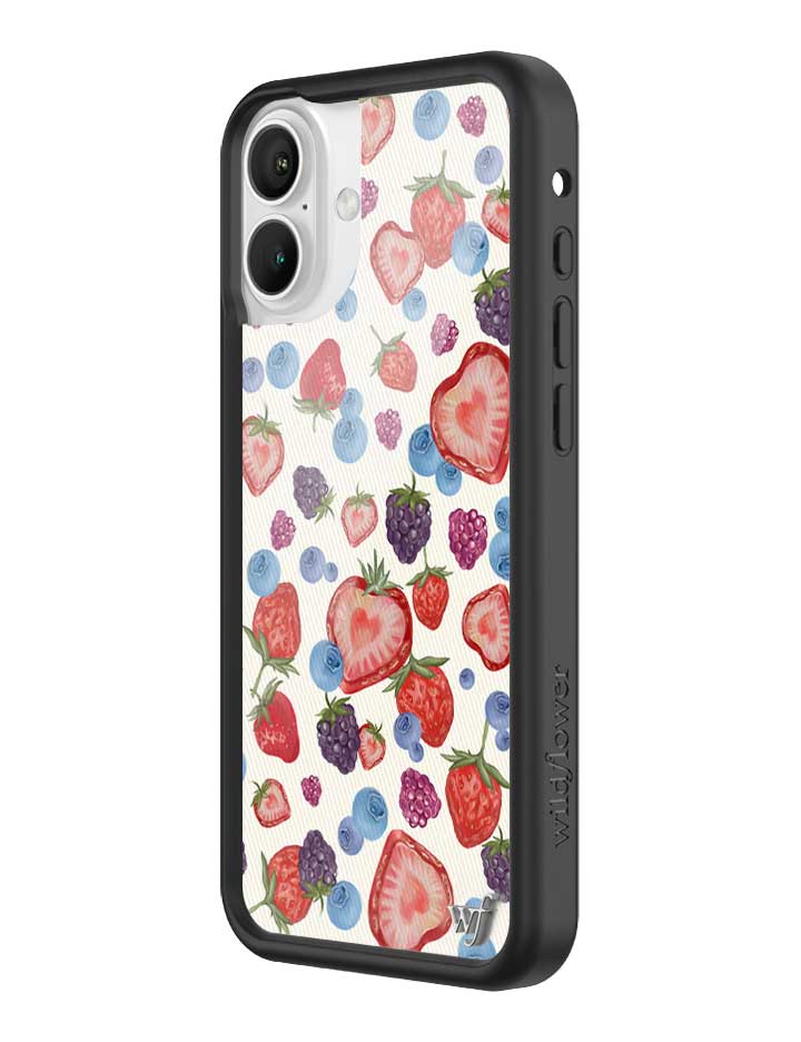 Wildflower Fruit Tart iPhone 16 Plus Case