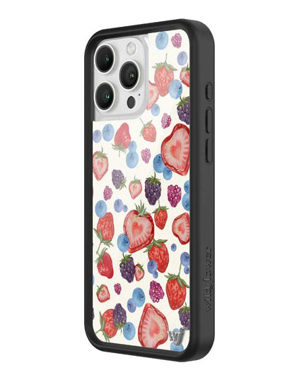 Wildflower Fruit Tart iPhone 16 Pro Max Case