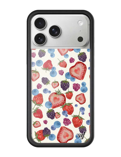 Wildflower Cases - Fruit Tart, Compatible with Apple iPhone 16/15/14/13 | Berry Blue Red Pink Popular Aesthetic Cute Trendy Wildflower Cases - Fruit Tart, Compatible with Apple iPhone 16/15/14/13 | Berry Blue Red Pink Popular Aesthetic Cute Trendy