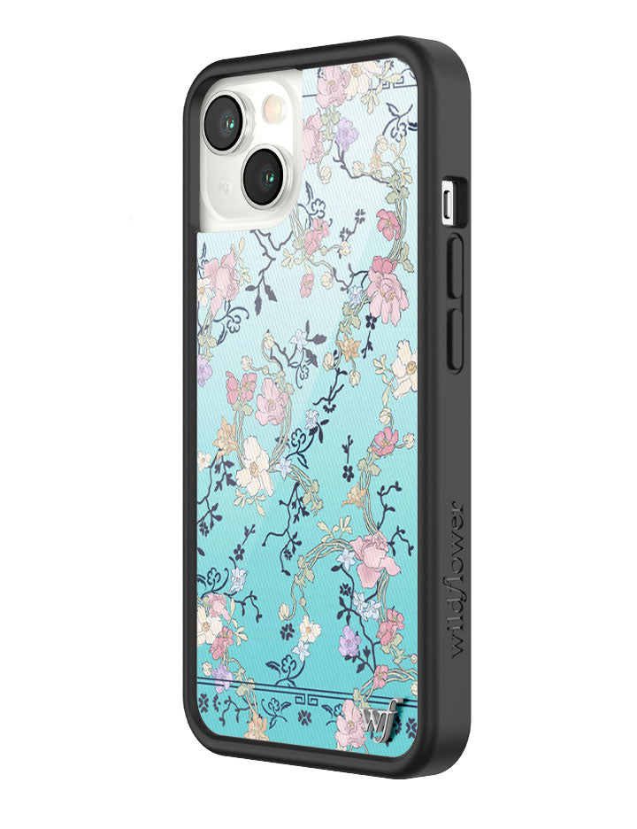 Wildflower Gallery Girlie Blue iPhone 13 Case