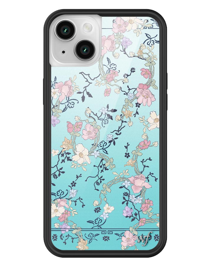 Wildflower Gallery Girlie Blue iPhone 14 Plus Case