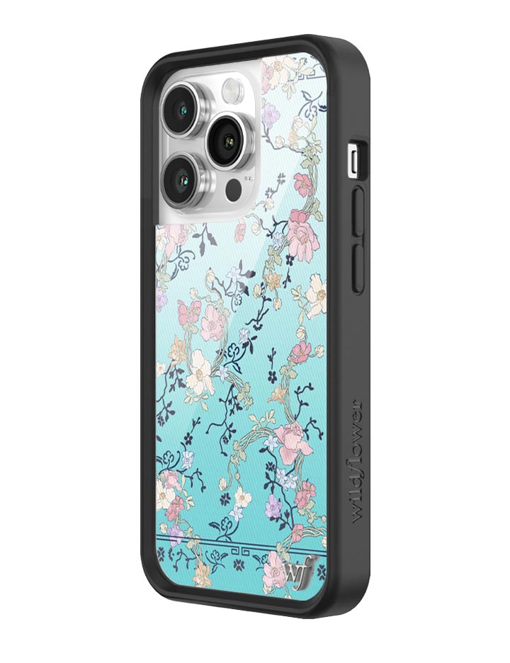 Wildflower Gallery Girlie Blue iPhone 14 Pro Case