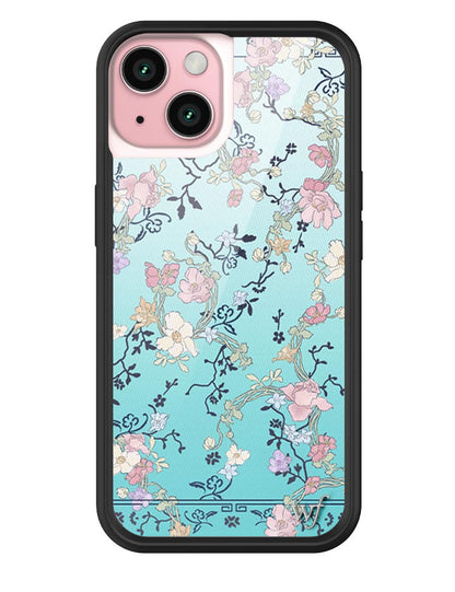 Wildflower Gallery Girlie Blue iPhone 15 Case