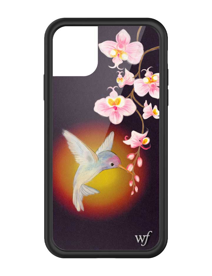 Wildflower iPhone case 11 Hummingbird Animal Cute