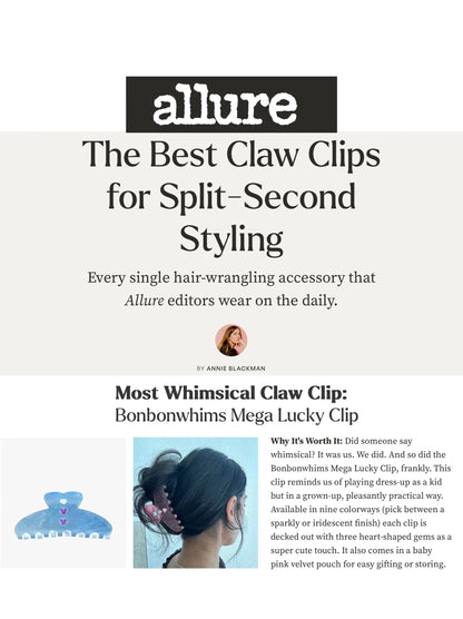 BLINGY LUCKY CLAW CLIP